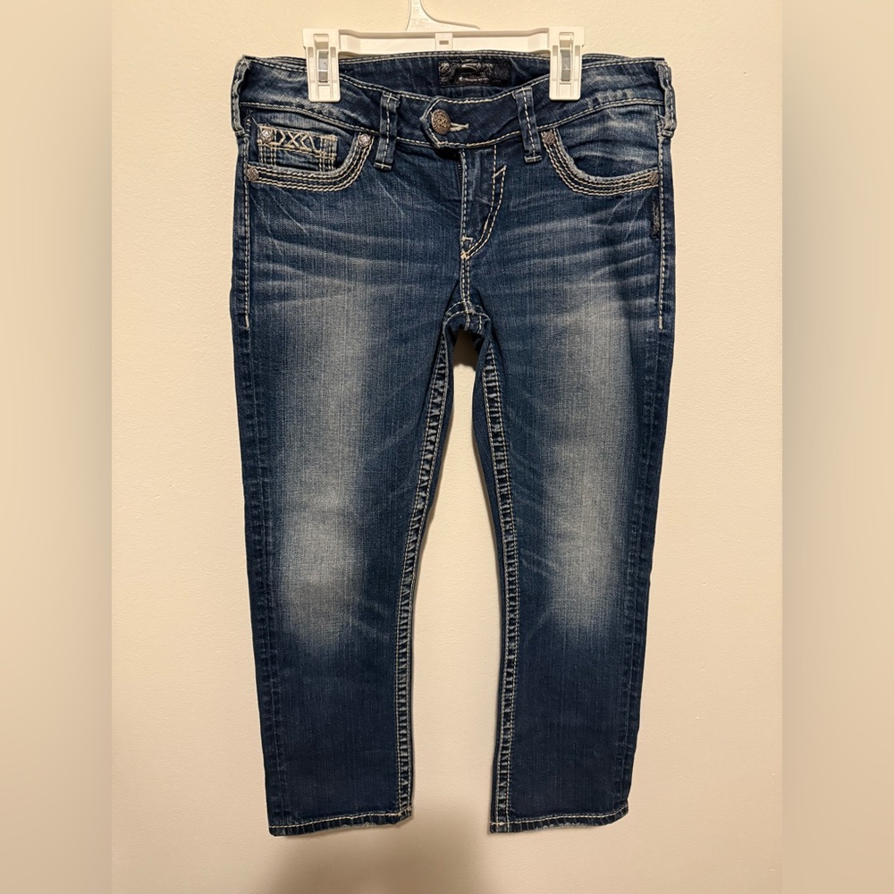 Silver Tuesday Low Capri Size 28